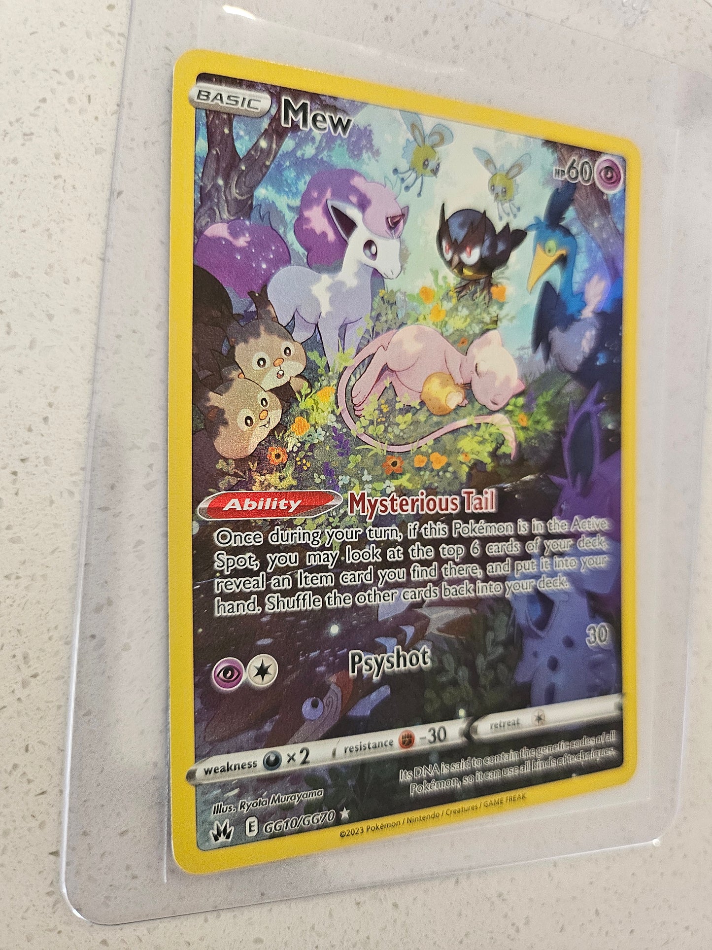 Pokémon TCG Mew Crown Zenith: Galarian Gallery Gg10/Gg70