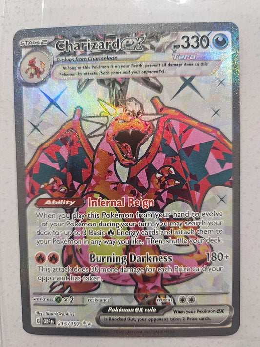 A Pair Of Charizard - Charizard Ex 215/197 & Radiant Charizard 20/159