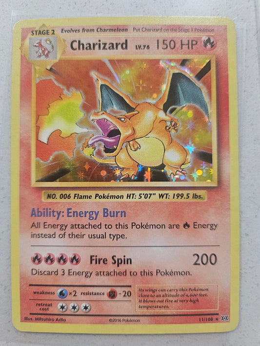 Pokemon TCG XY Evolutions - Charizard 11/108 Holo Rare