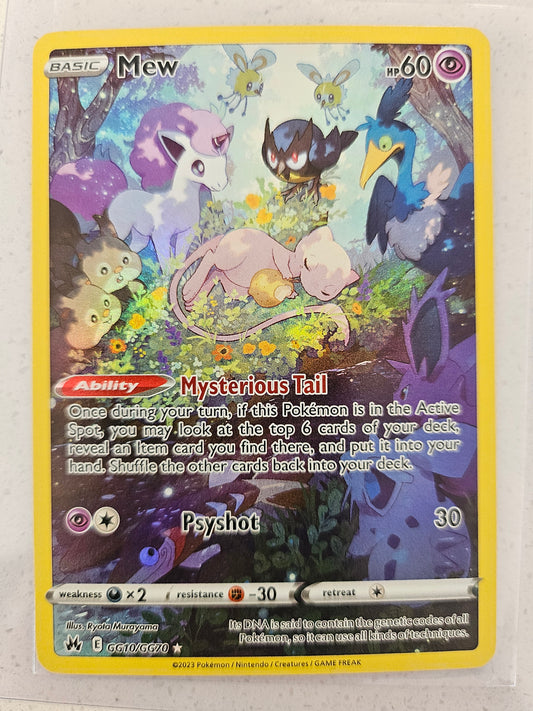 Pokémon TCG Mew Crown Zenith: Galarian Gallery Gg10/Gg70